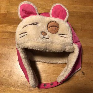 Chaos Kids Girls Pink Warm Winter Animal hat